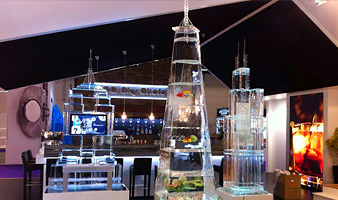 individuelle Eisskulpturen für ihr Event